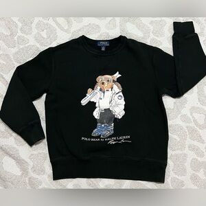 Polo Ralph Lauren, Boys Size M (10-12), Color Black, Polo Bear